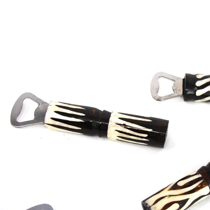 African Batik Bone Bottle Opener, Mixed Designs    Home Decor Supply | Online Retail | ShoreShopper.com