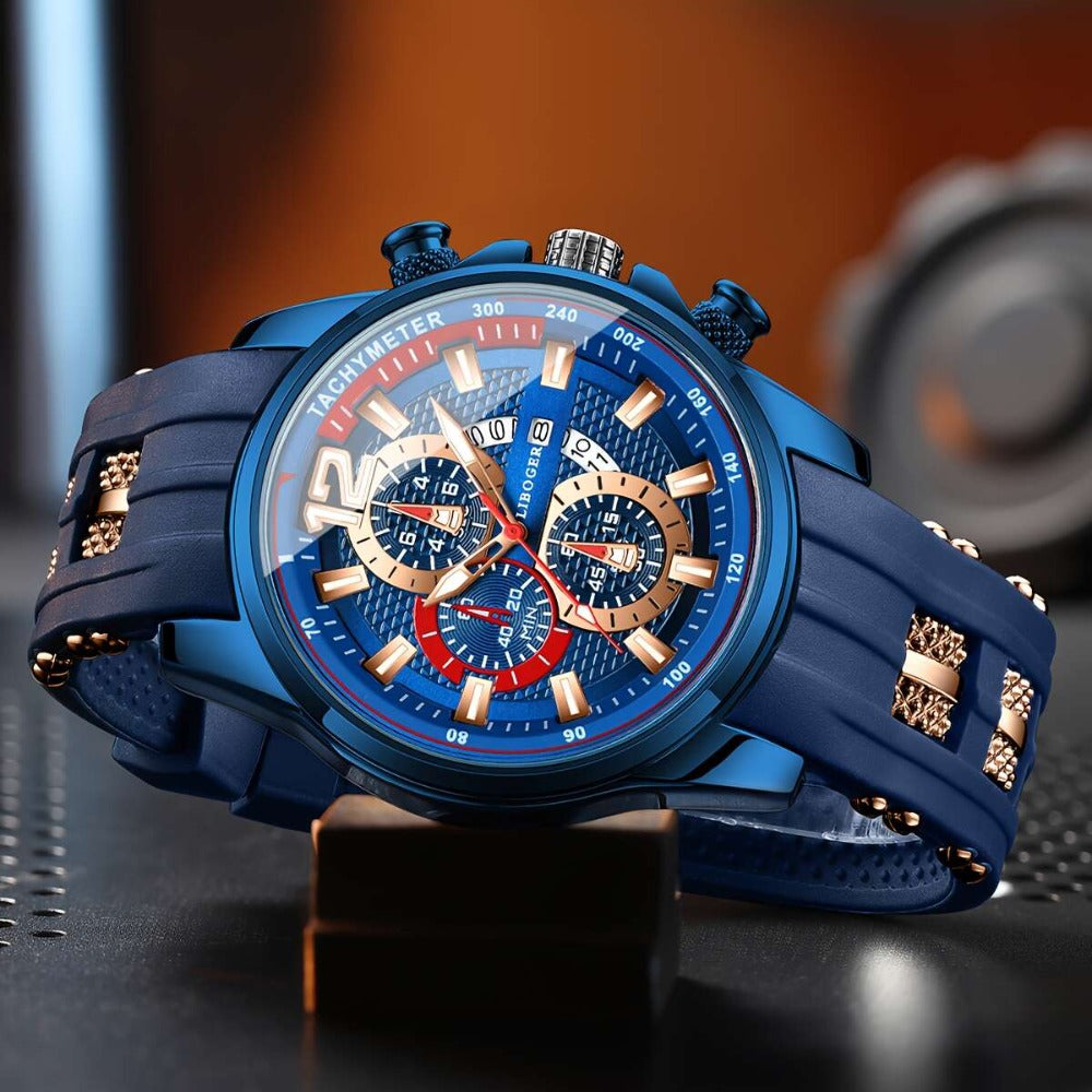 1pc Men'S Fashion Casual Quartz Watch, Silicone Strap, Date Display - Stylish Casual Wristwatch for Casual Attire, Casual Wristwatch | Sporty Watch Design | Quartz Movement, Thanksgiving, Christmas The Perfect Gift Reloj Para    Home Decor Supply | Online Retail | ShoreShopper.com