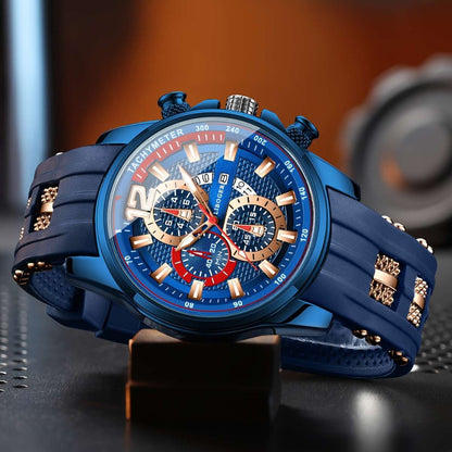 1pc Men'S Fashion Casual Quartz Watch, Silicone Strap, Date Display - Stylish Casual Wristwatch for Casual Attire, Casual Wristwatch | Sporty Watch Design | Quartz Movement, Thanksgiving, Christmas The Perfect Gift Reloj Para    Home Decor Supply | Online Retail | ShoreShopper.com