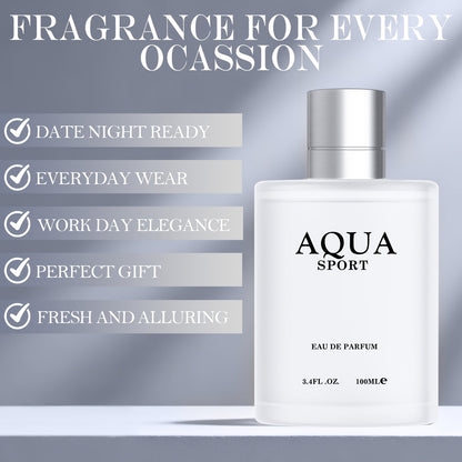2PACK/6.76oz Men'S Aquatic Fresh Cologne Series | Energetic Citrus & Ocean Breeze Fusion With Marine Accord | All-Day Fresh Scent For Career Professionals, Fitness Enthusiasts & Social Gatherings | Men'S Premium Fragrance Set    Home Decor Supply | Online Retail | ShoreShopper.com