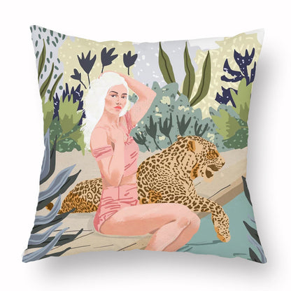 Home Fashion Simple Personality Printed Pillowcase    Home Decor Supply | Online Retail | ShoreShopper.com