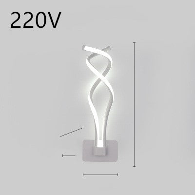 led wall lamp nordic minimalist bedroom bedside lamp    Home Decor Supply | Online Retail | ShoreShopper.com