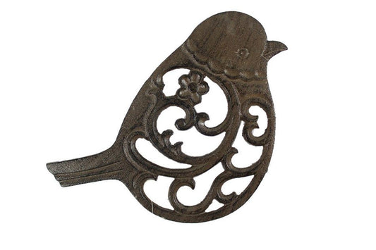 Cast Iron Bird Trivet 8""    Home Decor Supply | Online Retail | ShoreShopper.com