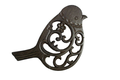 Cast Iron Bird Trivet 8""    Home Decor Supply | Online Retail | ShoreShopper.com