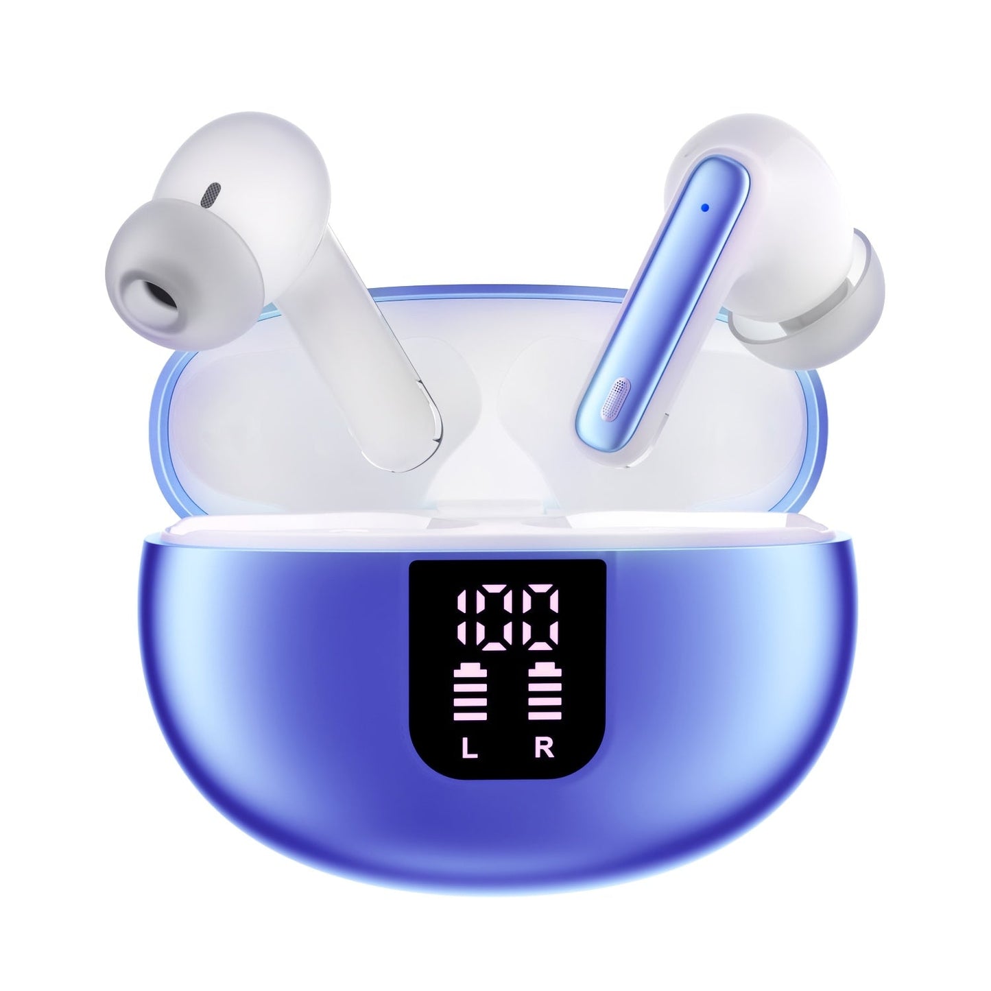 Bluetooth Earphones, Bluetooth Earbuds, In Ear Earphones, Wireless Earphones, with LED Power Display Charging Case, Bluetooth 5.4 Earphones, True Wireless Bluetooth Earphones, Playback Time Of 40 Hours, Wireless Noise Cancell    Home Decor Supply | Online Retail | ShoreShopper.com