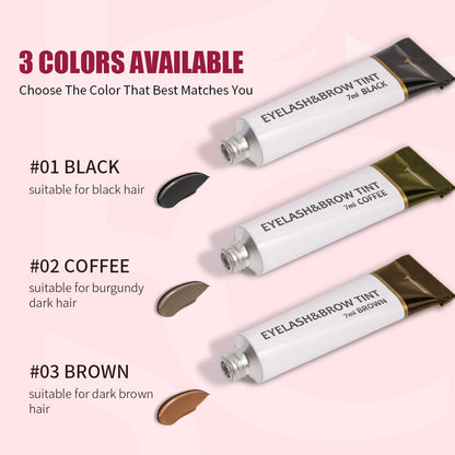 ICONSIGN Eyelash Eyebrow Dye Tint Kit Brow Mascara Tinting Dye - ShoreCo.Shop