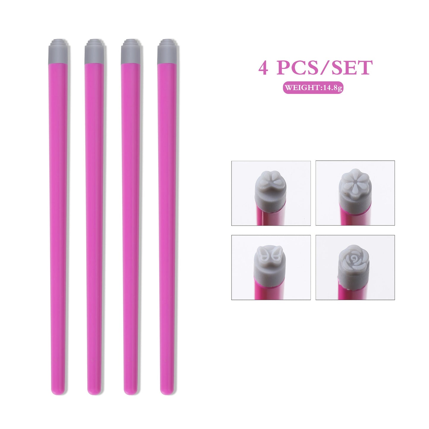 Nail Art Stamp Pen With Butterfly And Floral Designs DIY Nail Printing Pen Transfer Tool For Nail Art    Home Decor Supply | Online Retail | ShoreShopper.com