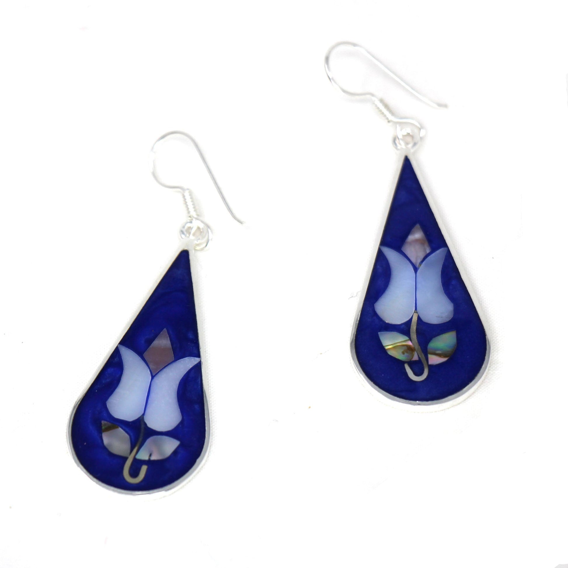 Tulip Abalone Teardrop Earrings    Home Decor Supply | Online Retail | ShoreShopper.com