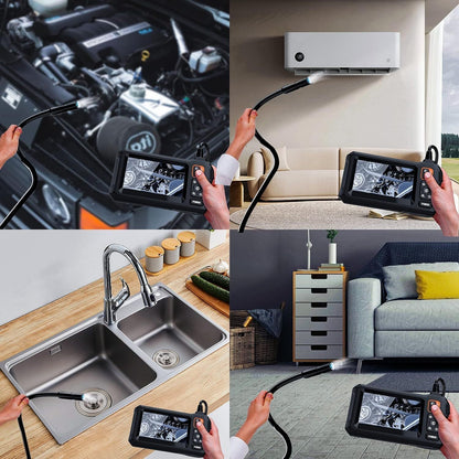 Endoscope Rechargeable Wire Cam w/ 8 LED Light 4.3" Screen 1080PHD 16ft.    Home Decor Supply | Online Retail | ShoreShopper.com