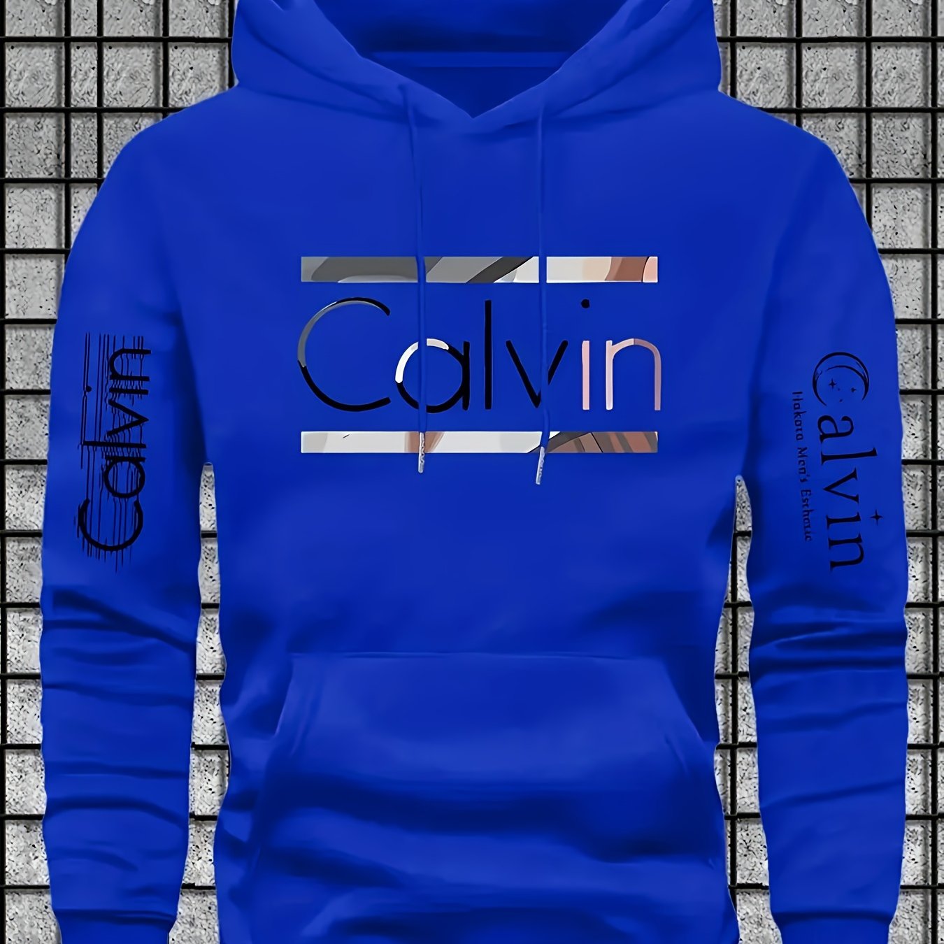 Mens Casual Versatile Hoodie Gal Letter Print    Home Decor Supply | Online Retail | ShoreShopper.com