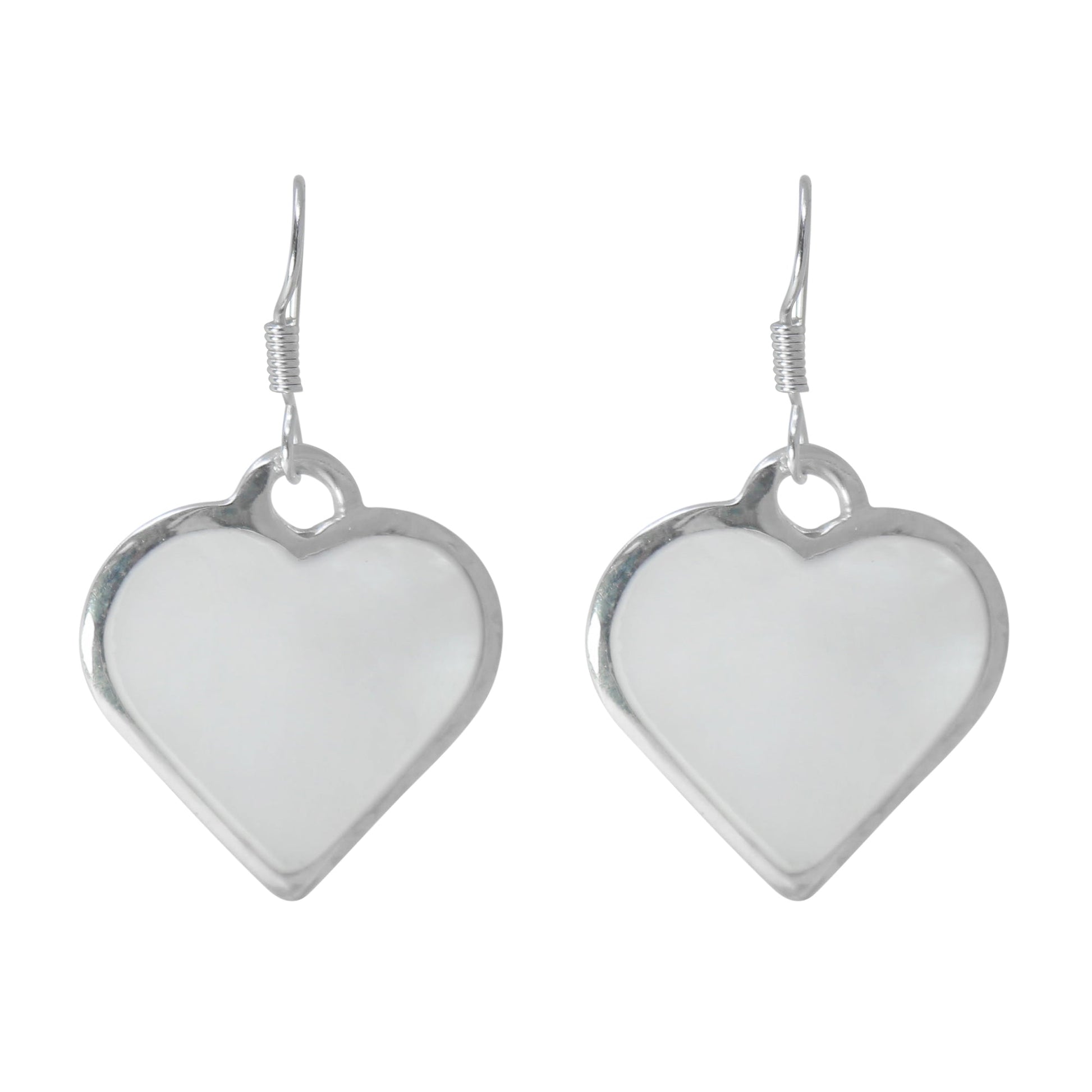 Mother of Pearl Heart Dangle Earrings    Home Decor Supply | Online Retail | ShoreShopper.com