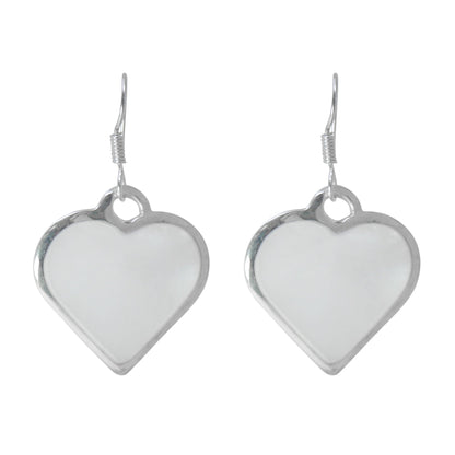 Mother of Pearl Heart Dangle Earrings    Home Decor Supply | Online Retail | ShoreShopper.com