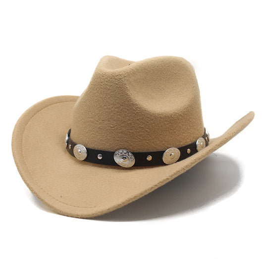 Minority Style Woolen Western Cowboy Hats Men's And Women's Couple Hats    Home Decor Supply | Online Retail | ShoreShopper.com