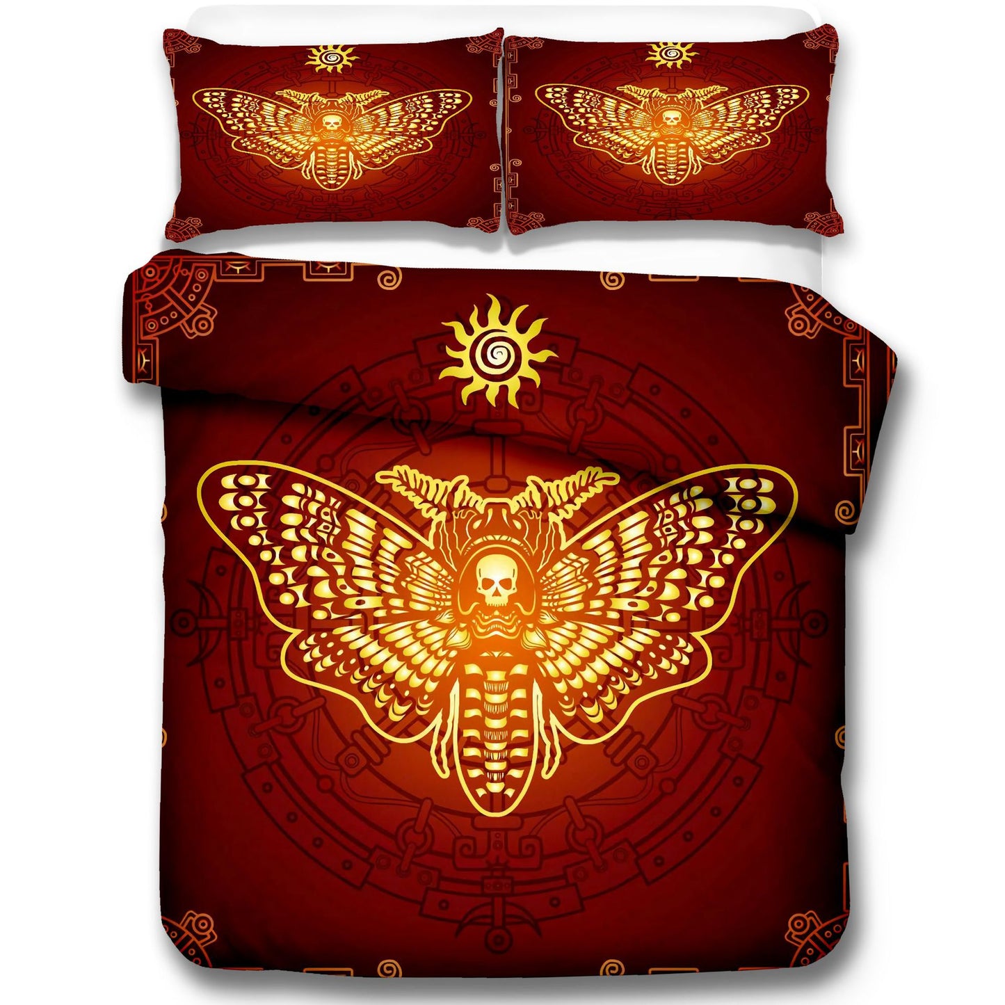 Moth Skull 3D Printing Skeleton Moth Death Skull Three-piece Set    Home Decor Supply | Online Retail | ShoreShopper.com