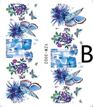 Black Butterfly Nail Art Stickers Accessories    Home Decor Supply | Online Retail | ShoreShopper.com