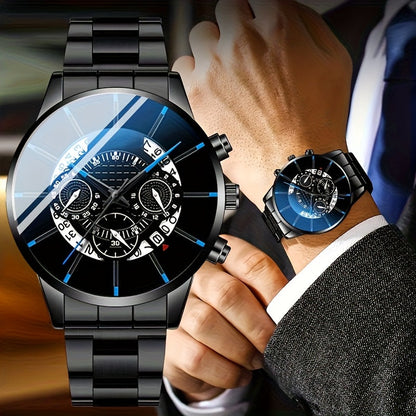 5pcs Men's Business Fashion High-End Elegant Versatile Watch Set Perfect Gift for Friends On Holidays And Birthdays Holiday Gifts Birthday Presents Elegant Design Sophisticated Timepiece Premium Materials Watch Set for Men Wr    Home Decor Supply | Online Retail | ShoreShopper.com