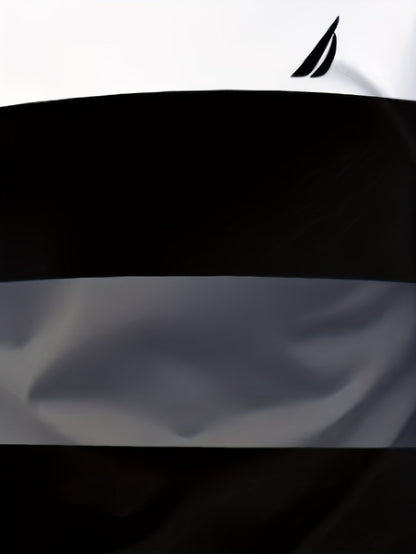Men's & Teens Long Sleeve T-Shirt with Full-Body Striped Print - Black & White All-Season Casual Crew Neck Shirt, Suitable for Dad Gifts, Christmas Presents, Year-Round Wear - Machine Washable Digital Print Underwear    Home Decor Supply | Online Retail | ShoreShopper.com
