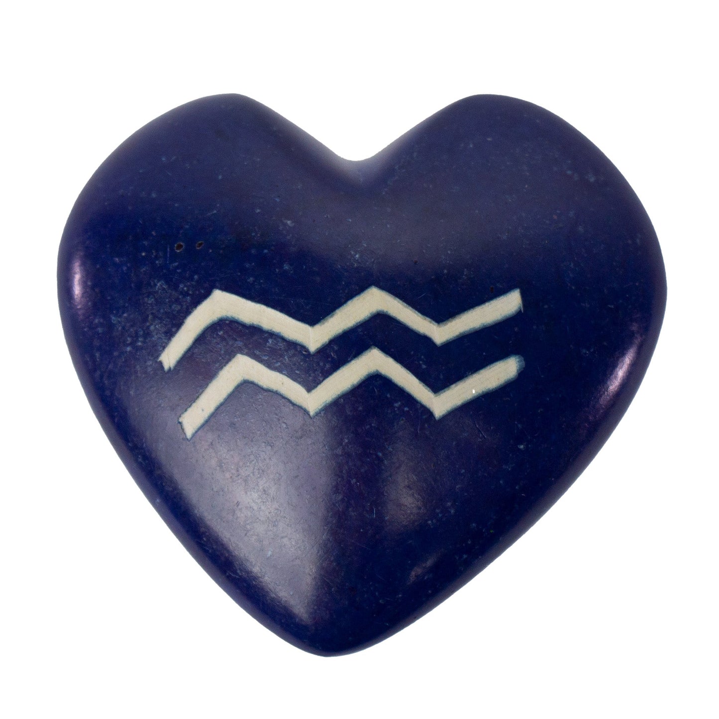 Zodiac Soapstone Hearts, Pack of 5: AQUARIUS    Home Decor Supply | Online Retail | ShoreShopper.com