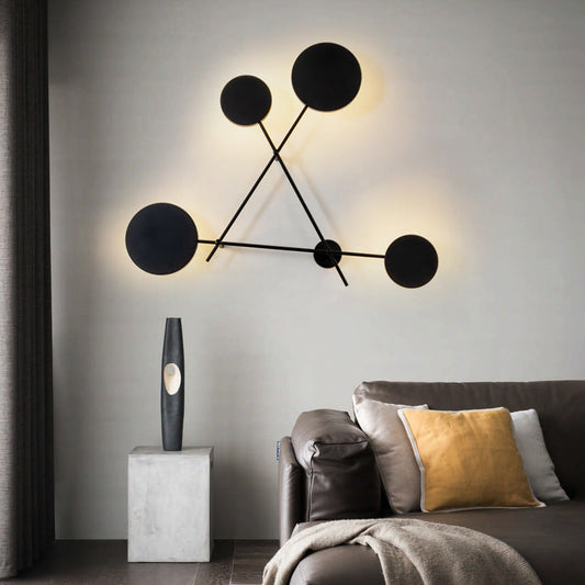 Nordic Industrial Style Triangular Living Room Modern Wrought Iron Led Wall Lamp    Home Decor Supply | Online Retail | ShoreShopper.com