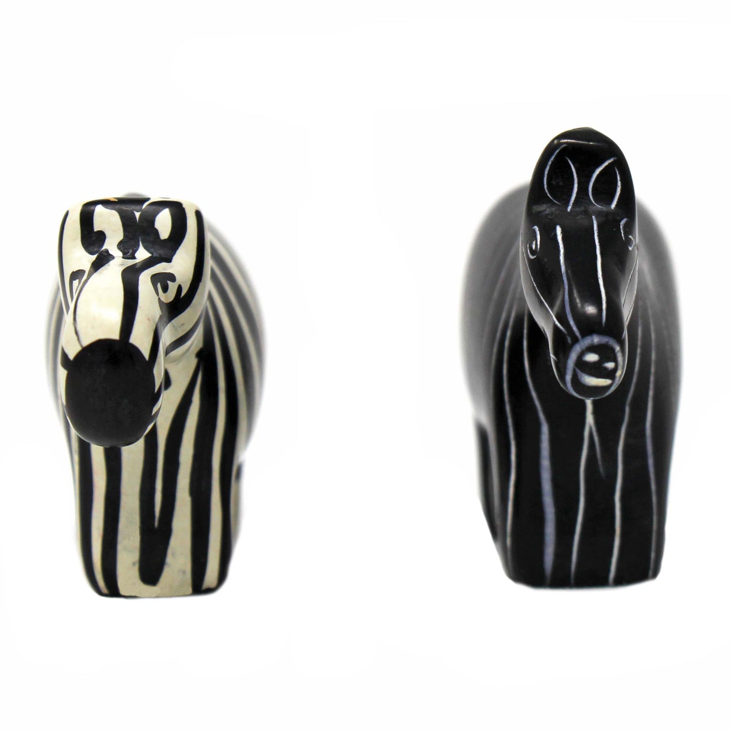 Zebra Soapstone Sculptures, Set of 2    Home Decor Supply | Online Retail | ShoreShopper.com
