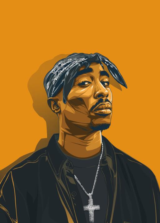 Graffiti Art Portrait Abstract Rapper Wall Art Poster    Home Decor Supply | Online Retail | ShoreShopper.com