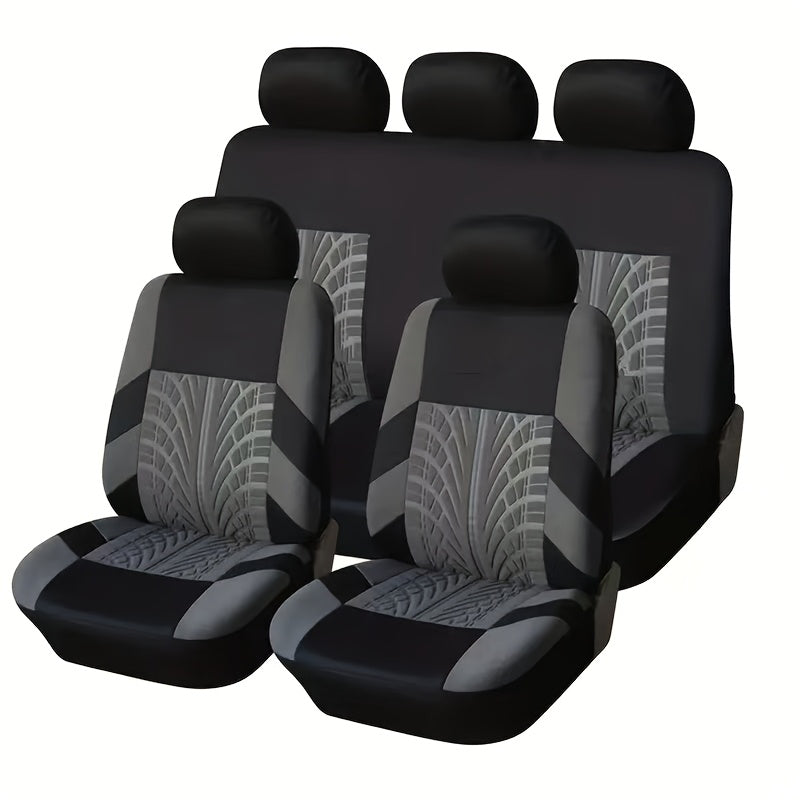 Tire Track Seat Covers Breathable Universal Set of 5    Home Decor Supply | Online Retail | ShoreShopper.com
