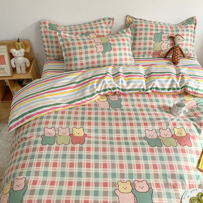 Four Piece Set Of Cute Cartoon Bed Sheets    Home Decor Supply | Online Retail | ShoreShopper.com