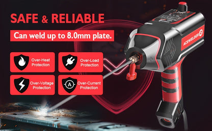 ACEWELDER 120Amp Handheld Welding Machine 110V Portable Electric ARC Welder Gun with Inverter Current Adjustment Stick Welder IP21S    Home Decor Supply | Online Retail | ShoreShopper.com