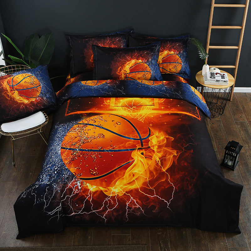 3D Cotton Printed Three Piece Home Textile Set    Home Decor Supply | Online Retail | ShoreShopper.com