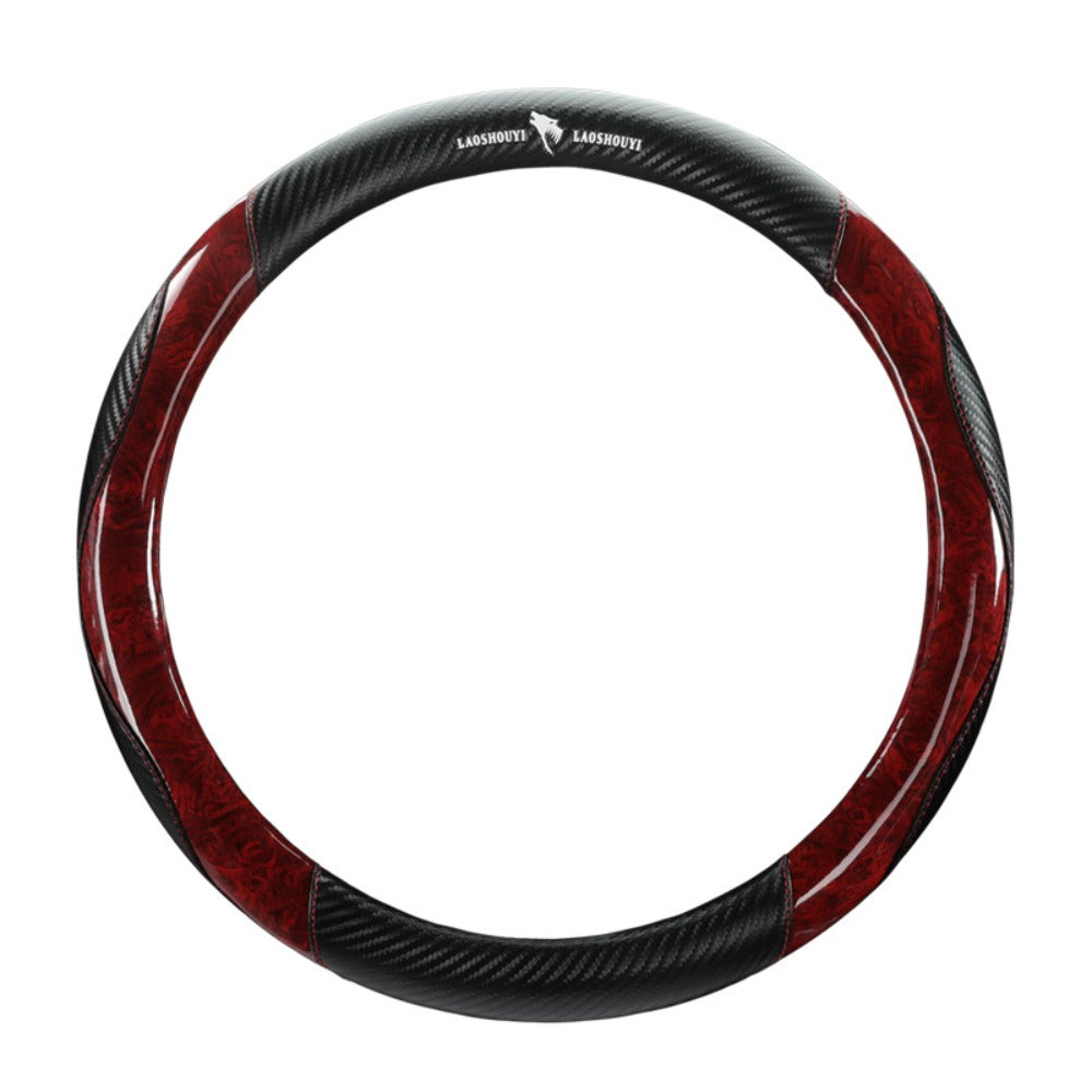 Steering Wheel Cover Universal Fit Carbon Fiber    Home Decor Supply | Online Retail | ShoreShopper.com