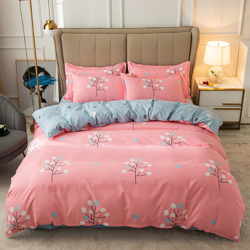 Cover Set Bed Cotton Quilt Bedsheet Bedding Duvet Fitted    Home Decor Supply | Online Retail | ShoreShopper.com