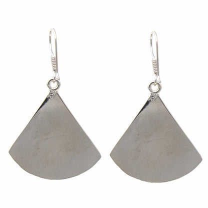 Pink Clam Shell Fan Drop Earrings    Home Decor Supply | Online Retail | ShoreShopper.com
