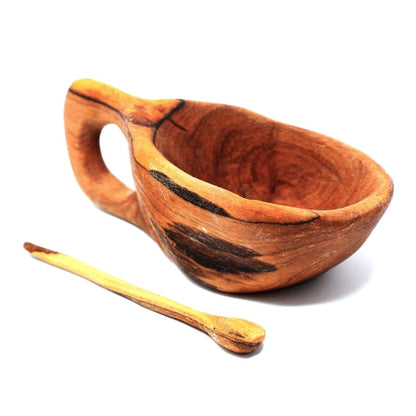 Reclaimed Olive Wood Salt Pot - Kahero Farm - Kenya    Home Decor Supply | Online Retail | ShoreShopper.com
