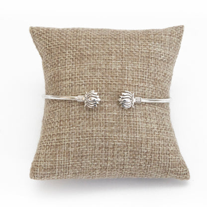 Double Lotus Cuff Bracelet    Home Decor Supply | Online Retail | ShoreShopper.com