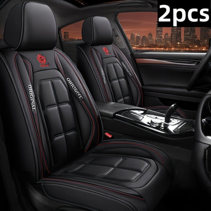 Faux Leather Universal Seat Covers Driver & Passenger Seats    Home Decor Supply | Online Retail | ShoreShopper.com