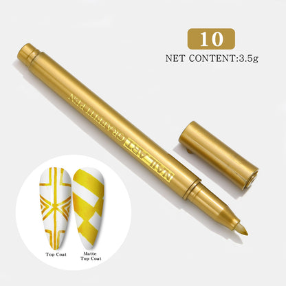 Nail Art Painting Smearing Nail Point Flower Hook Line Pen One Step Glue    Home Decor Supply | Online Retail | ShoreShopper.com