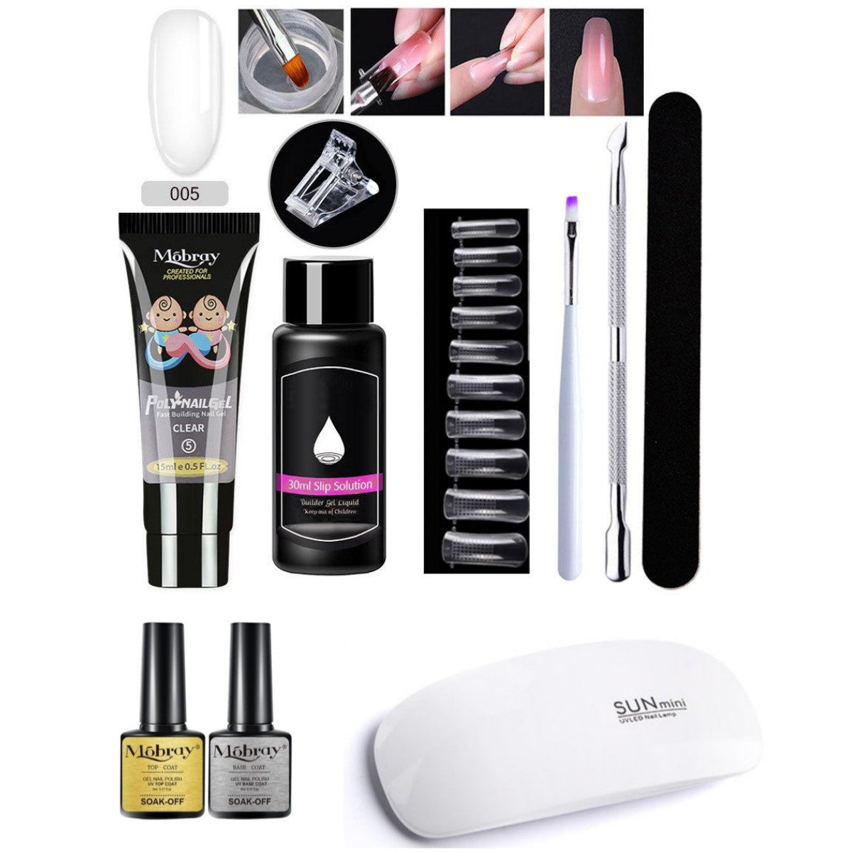 7-Piece Nail Art Crystal Extender Set    Home Decor Supply | Online Retail | ShoreShopper.com