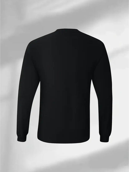 One Piece Long Sleeve T-Shirt | Simple Letter Theme Print, American Street Fashion, Crew Neck, Loose Fit, Slight Stretch Fabric, Color Random, All-Season    Home Decor Supply | Online Retail | ShoreShopper.com