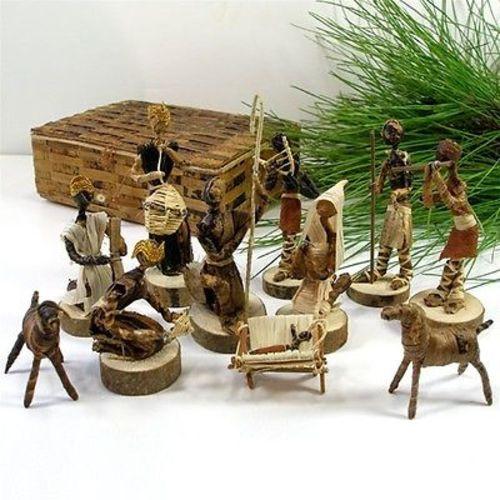 Banana Fiber Nativity Set - Esther Kariuki    Home Decor Supply | Online Retail | ShoreShopper.com