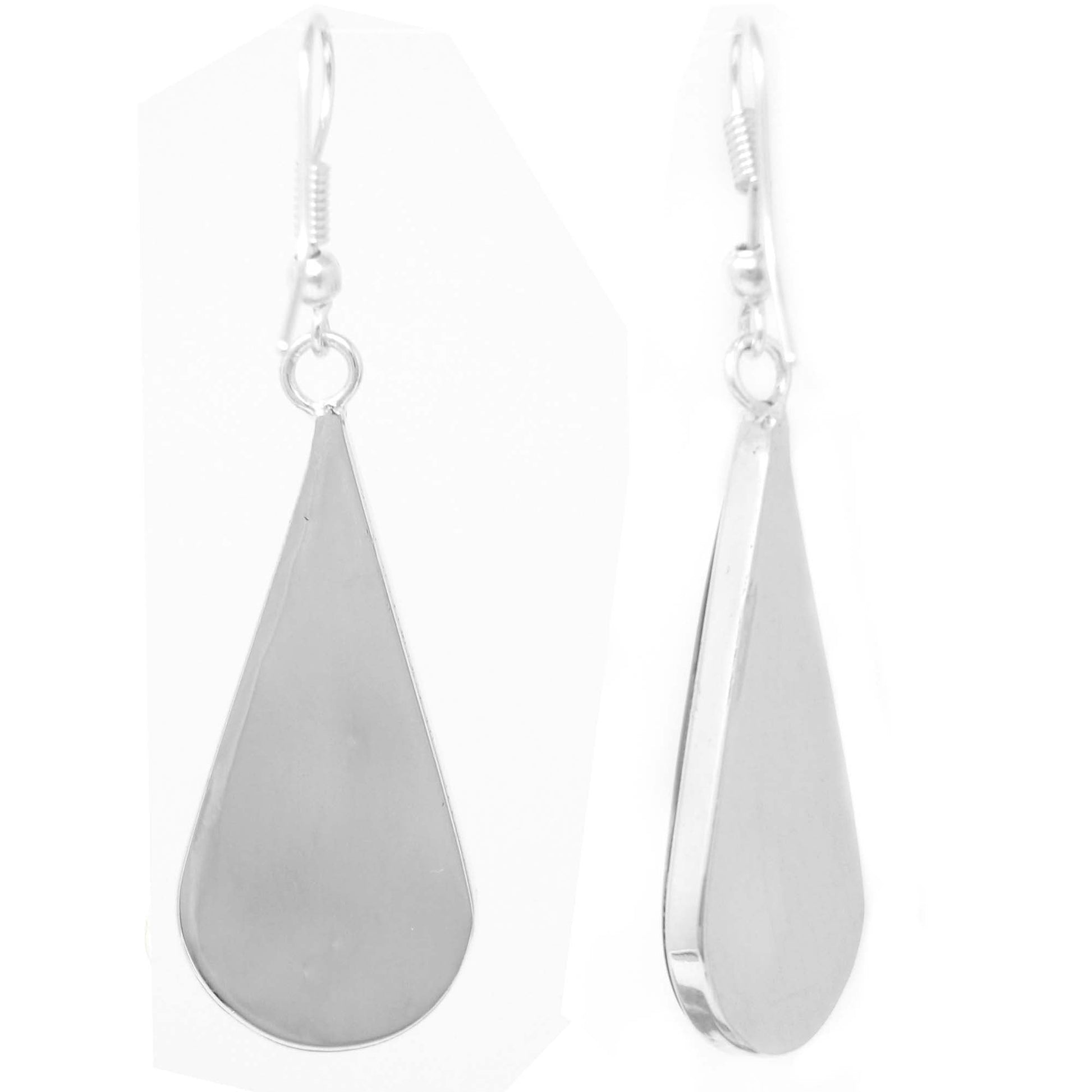 Pink Pressed Flower Teardrop Earrings    Home Decor Supply | Online Retail | ShoreShopper.com