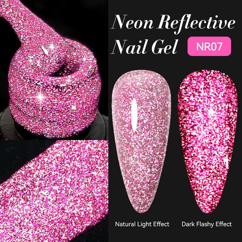 Nail Art Fluorescent Crushed Diamond Gel Polish    Home Decor Supply | Online Retail | ShoreShopper.com
