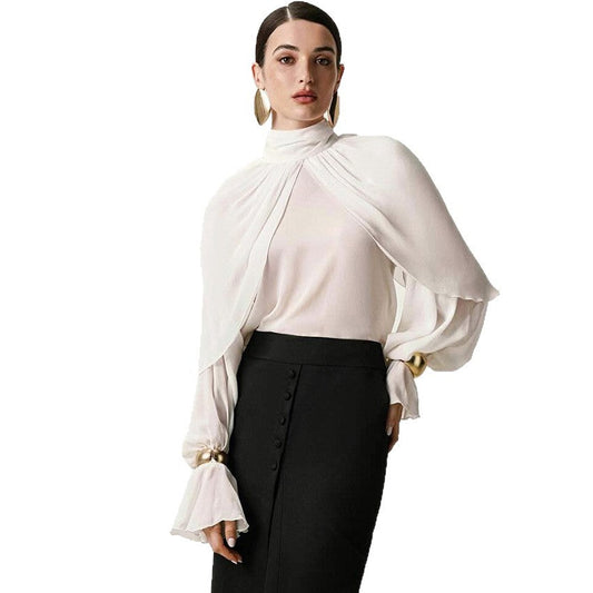 Womens Slim Fit Turtleneck Pullover - Chic Long Sleeve Ribbed Layering Top    Home Decor Supply | Online Retail | ShoreShopper.com