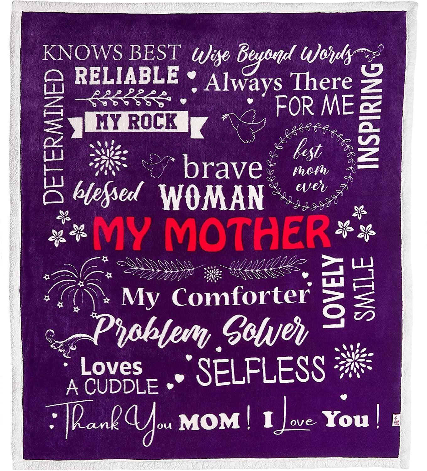 Mother's Day Gift Blanket Lambswool Quilt Winter Thickened Nap Sofa Cover Blanket    Home Decor Supply | Online Retail | ShoreShopper.com