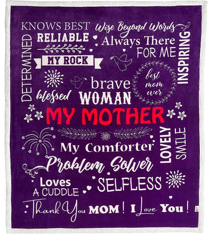 Mother's Day Gift Blanket Lambswool Quilt Winter Thickened Nap Sofa Cover Blanket    Home Decor Supply | Online Retail | ShoreShopper.com