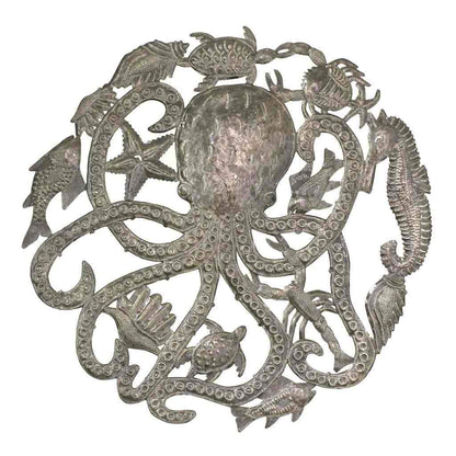 Octopus & Sea life Wall Art - Croix des Bouquets    Home Decor Supply | Online Retail | ShoreShopper.com