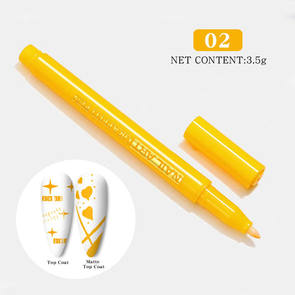 Nail Art Painting Smearing Nail Point Flower Hook Line Pen One Step Glue    Home Decor Supply | Online Retail | ShoreShopper.com