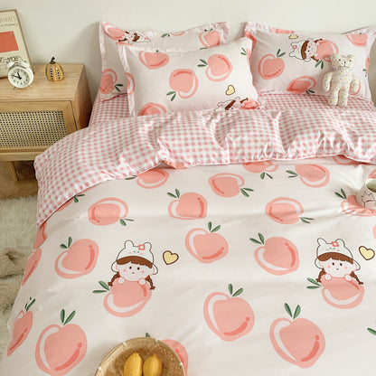 Four Piece Set Of Cute Cartoon Bed Sheets    Home Decor Supply | Online Retail | ShoreShopper.com