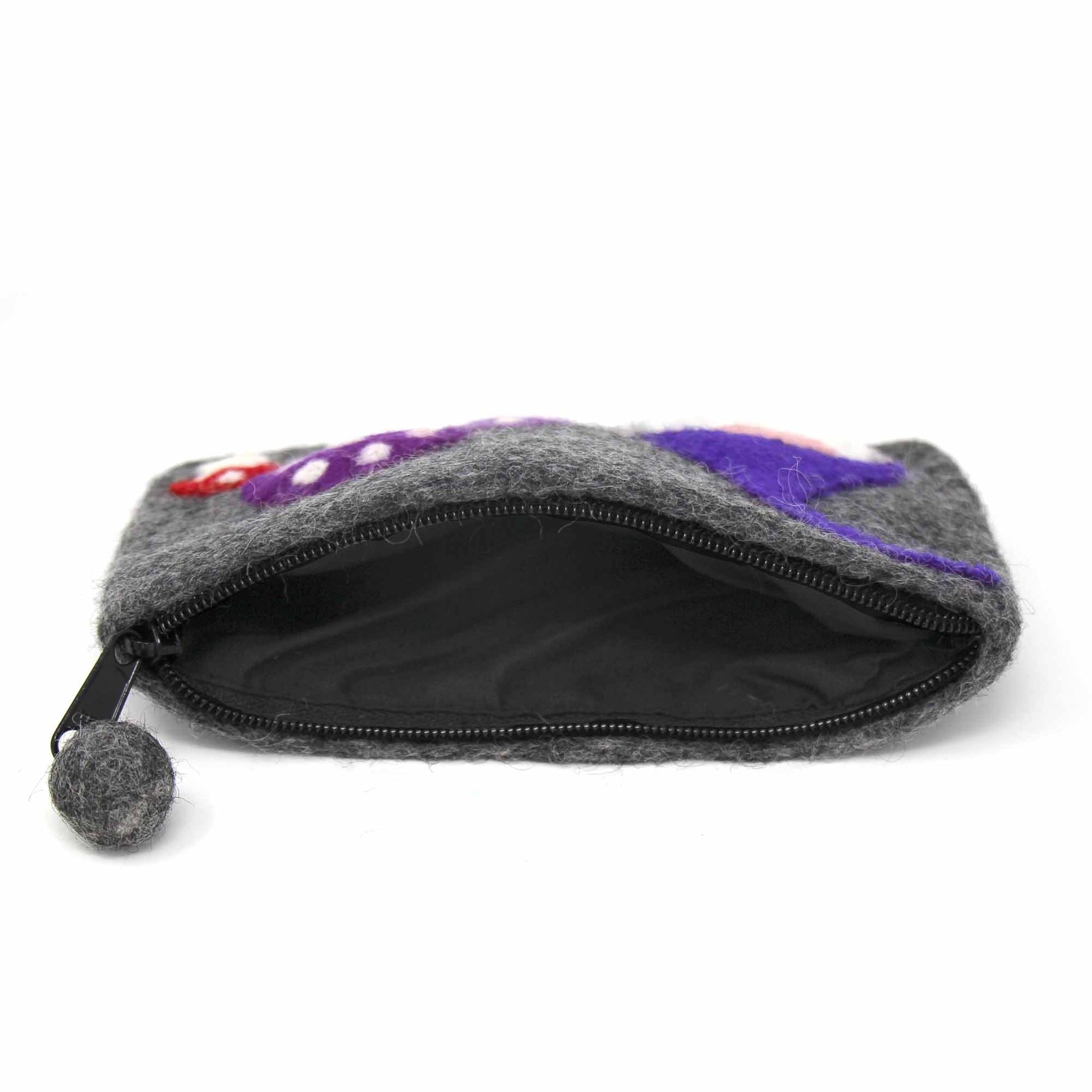 Hand Crafted Felt: Gnome and Mushroom Pouch    Home Decor Supply | Online Retail | ShoreShopper.com