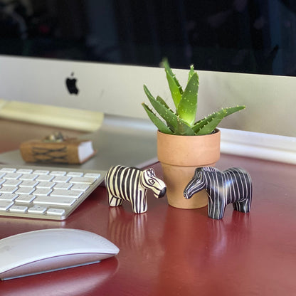 Zebra Soapstone Sculptures, Set of 2    Home Decor Supply | Online Retail | ShoreShopper.com