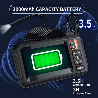 Endoscope Rechargeable Wire Cam w/ 8 LED Light 4.3" Screen 1080PHD 16ft.    Home Decor Supply | Online Retail | ShoreShopper.com
